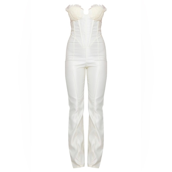 **SOLD**  NWT PLT Satin Jumpsuit - Picture 6 of 10